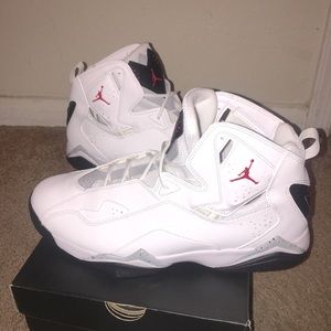 Jordan true flight size 13 white/cement/black